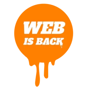Logo de la société Web Is Back Freelance Création de site web, vitrine et e-commerce à Cognac