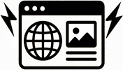 logo création site vitrine